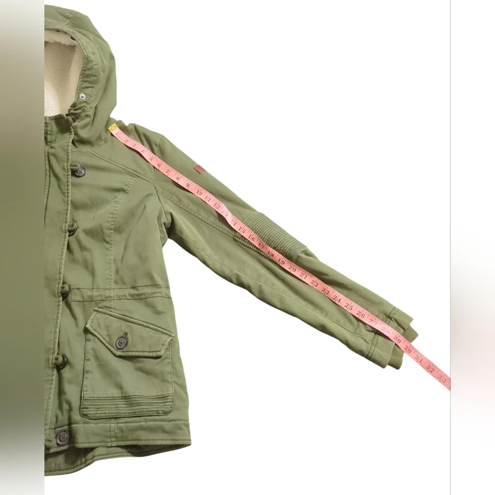 Hollister Flannel-Lined Anorak Jacket - Picture 9 of 15